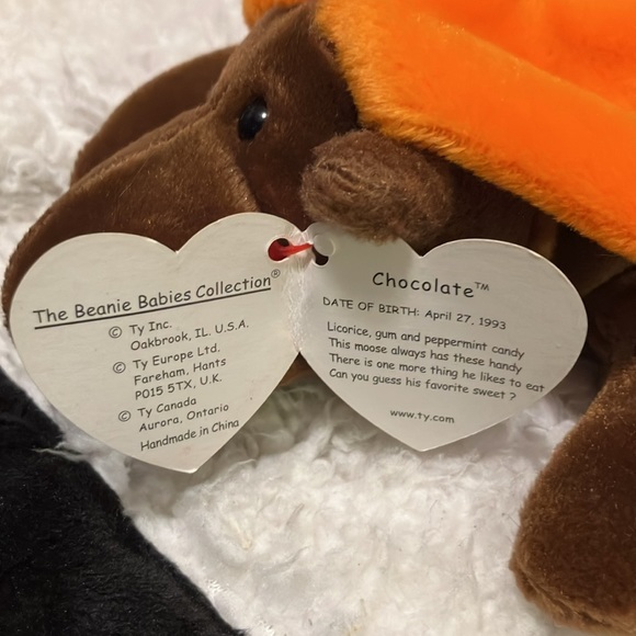 "Chocolate" Beanie Baby in new condition - Picture 4 of 6